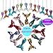 Mermaid Party Favors Supplies,Mermaid Bracelet Ring Hair Clip Necklace Sticker Gift Bag Mermaid Accessories Kit for Girls Mermaid Party Gift for Kids
