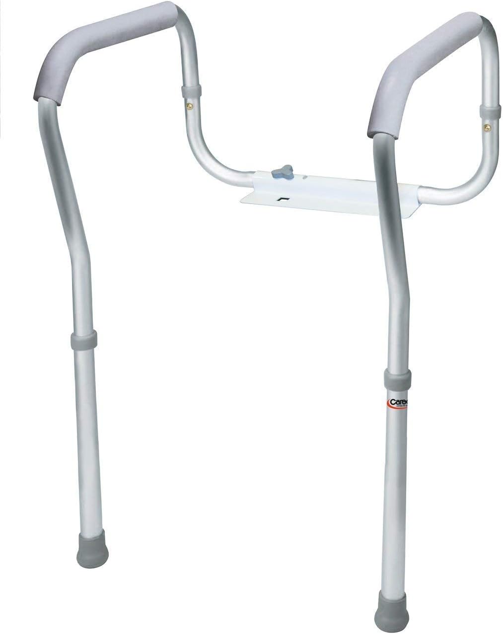 Carex Toilet Safety Rails - Toilet Safety Frame For Elderly, Handicap, or Disabled - Toilet Rails For Home Use: Health & Personal Care