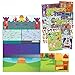 Craft-tastic Jr – Wall Sticker Castle – 3-Foot Tall Castle with Over 650 Reusable Stickers