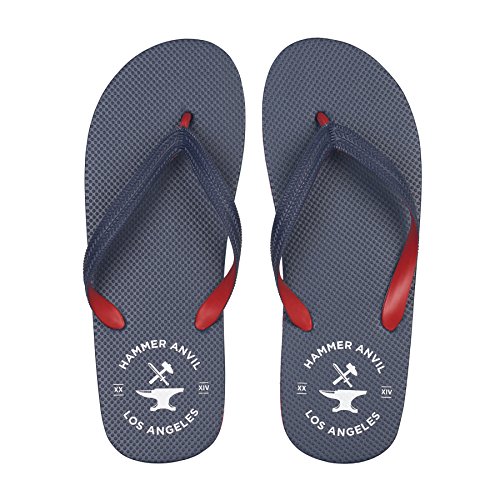 Hammer Anvil Men's Flip-Flops Summer Sandals Navy US 12