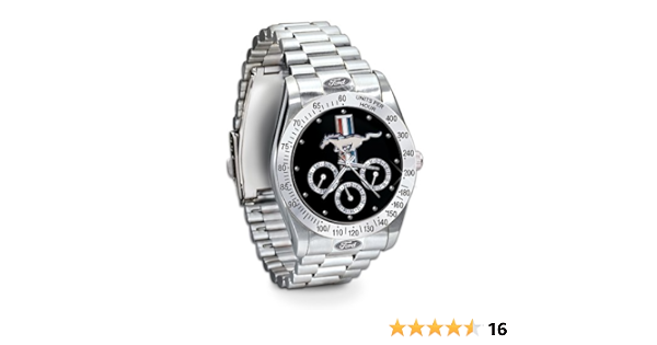 bradford exchange mustang watch