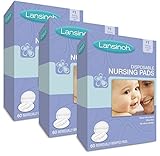 Lansinoh Nursing Pads Stay Dry 60 Each ( Pack of 3 )