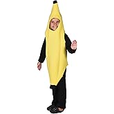 Rasta Imposta Banana Halloween Costume, Child Size 4-6, Ultimate Premium Tropical Fruit Costume, Boys and Girls Size 4-6