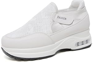 Ladmiple Shoes For Women Sneakers Trendy Canvas Shoes Casual Slip On Fashion Walking Shoes Dressy Summer Flats Loafers