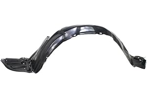 Evan Fischer Fender Liner Front, Driver Side Compatible with 2005-2010 Scion tC Plastic Material - SC1248105
