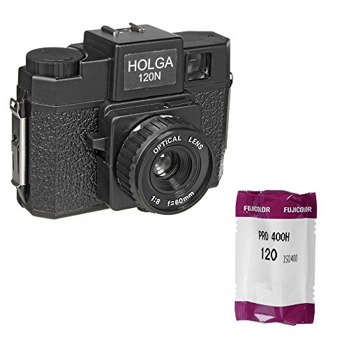 Holga 120N Medium Format Fixed Focus Camera with Lens with