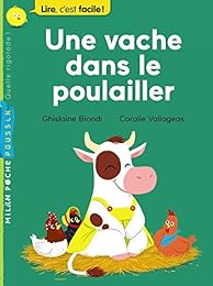 Une  vache dans le poulailler