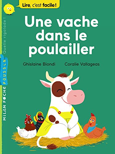 Une  vache dans le poulailler