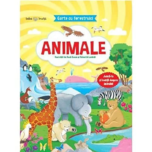 Carte Cu Ferestruici Animale Bebe Invata Romanian Edition Various Authors Amazon Com Books