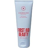 First Aid Beauty - Ultra Repair Cream - Hydrating Face & Body Moisturizer - Whipped Colloidal Oatmeal Clinically Proven to Strengthen Skin Barrier in 7 Days - Helps Relieve Eczema, 2 oz Travel Size