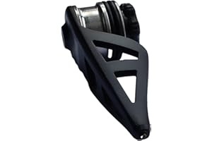 Amagogo Fishing Bobbin Knotter Line Wire Knotting Knot Tying Tool Braided Wire Useful Knotting Device Compact Fishing Wire Winder PE Line Knotter