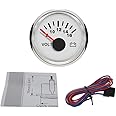 ELING Waterproof Voltmeter Volt Meter 12V 8-16V with Backlight 52mm(2") for Car Motor Boat Golf Cart