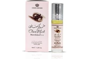 Choco Musk Marshmallow Perfume Oil Roll-On - 6ml - Gourmand Fragrance with Strawberry, Marshmallow & Cocoa - Sweet, Fluffy & 