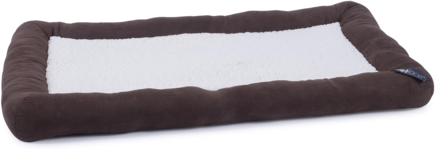 Petface Sams Luxury Dog Crate Bolster Mattress for Ultimate Comfort, Machine Washable, 100.5 x 65.5 cm (Pack of 1)