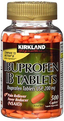 Kirkland Signature Ibuprofen IB Caplets - 500 Count