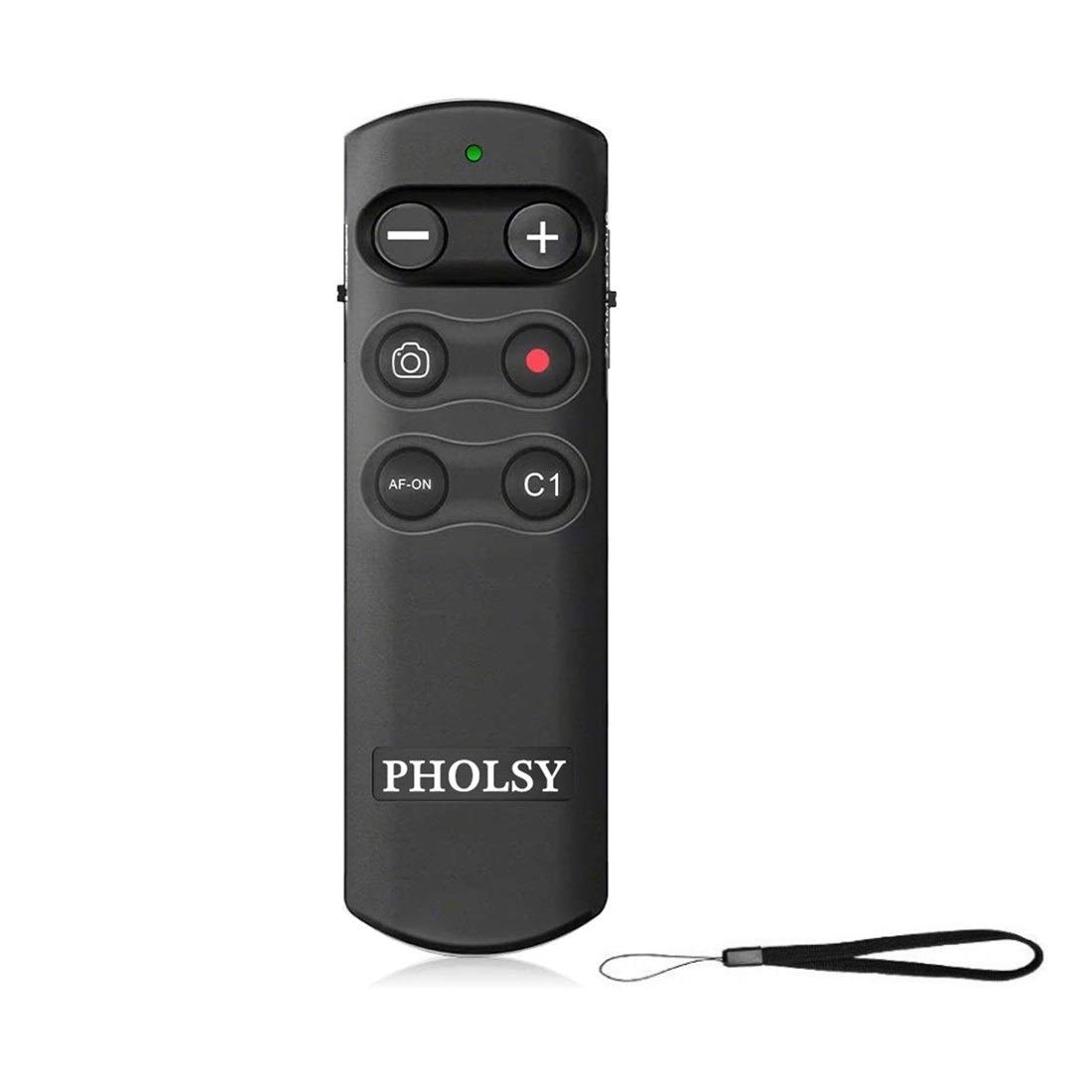 PHOLSY RMT-P1BT Bluetooth Camera Remote Wireless Release Shutter Commander Compatible with Sony a1, a6400, a6600, a6700, a7C, a7M3, a7M4, a7RM3, a7RM4, a7SM3, a9M2, RX0M2, RX100M7, ZV-1, ZV-E10