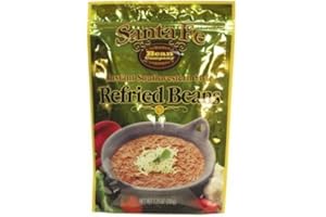 Santa Fe Instant Southwestern Style Refried Beans 7.25 Oz (Pack of 4) by Santa Fe
