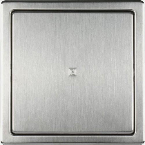 Haco - Inspection Board Cover (Brushed Steel, with recessed Frame, 200 x 200 mm)