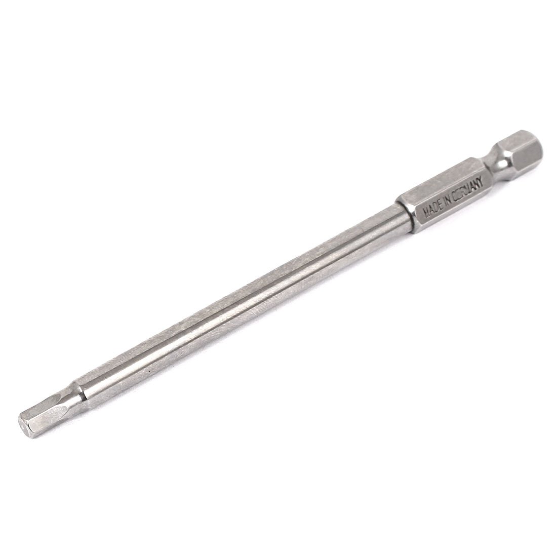 Sourcingmap 100mm Long 1/4" Hex Shank 4mm Hexagonal Tip Magnetic Hexagon Screwdriver Bit