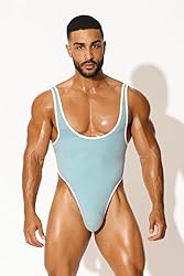 JJ Malibu Men’s Sexy Lingerie Bodysuit Wrestling