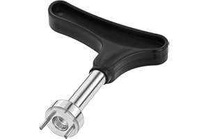 BOHUIZ Golf Shoe Spikes Wrench, Stainless Steel Golf Shoe Spike Removal Tool with Comfortable Grip, Universal Golf Shoes Softspikes Remover, Golf Shoe Cleat Wrenches