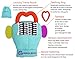 Gummee Glove Baby Teething Mitten With Detachable Toy - 3-9 Months - 100% Cotton Premium Glove With Silicone Heart Ring