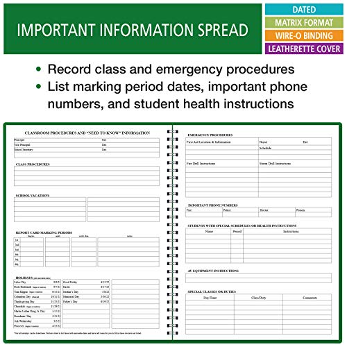 Elan Publishing Company Dated Teacher Lesson Plan 7 Period Days
