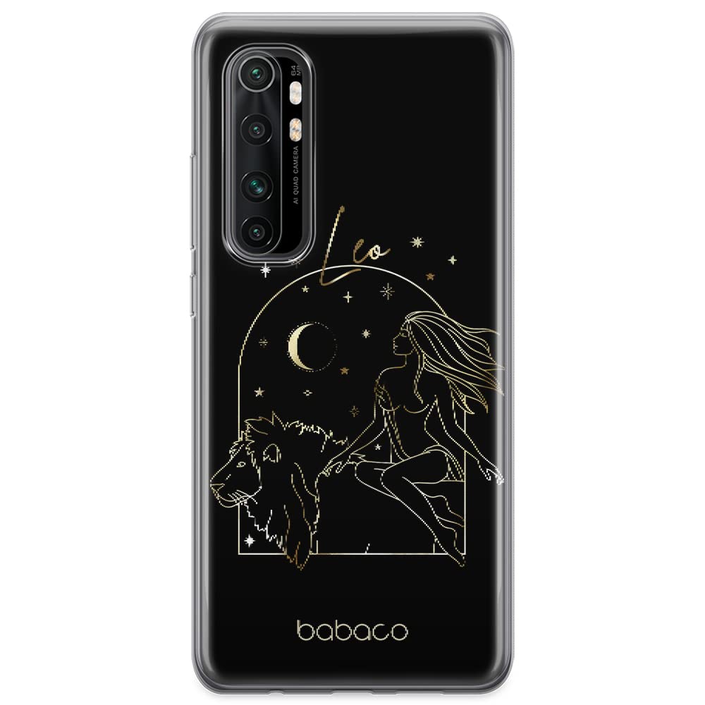 Babaco ERT GROUP mobile phone case for Xiaomi MI NOTE 10 Lite original and officially Licensed pattern Zodiac Woman 005 optimally adapted to the shape of the mobile phone, case made of TPU