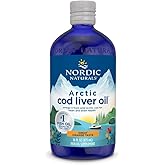 Nordic Naturals Arctic Cod Liver Oil, Orange - 16 oz - 1060 mg Total Omega-3s with EPA & DHA - Heart & Brain Health, Healthy Immunity, Overall Wellness - Non-GMO - 96 Servings