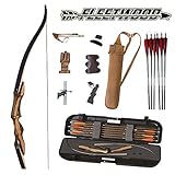 The Fleetwood Archery Edge Takedown Recurve Bow Deluxe Beginners Pro Kit Package