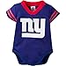 NFL New York Giants Unisex-Baby Dazzle Bodysuit, Blue, 3-6 Months