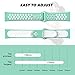 Hagibis Bands Compatible with Versa Sport Silicone Replacement Strap,Breathable Accessories Wristband for New Versa Smart Fitness Watch
