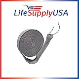 LifeSupplyUSA 30 ft Central Vacuum Knitted Hose Sock Cover with Application Tube (30 feet Length),