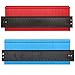 Awefrank Contour Gauge Duplicator 10 Inch Profile Gauge Shape Duplicator Copying Tool Pots Making Tool for Perfect Fit and Easy Cutting