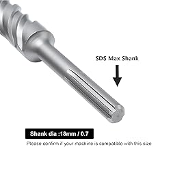 1-9/16 x 20 inch SDS Max Rotary Hammer Drill
