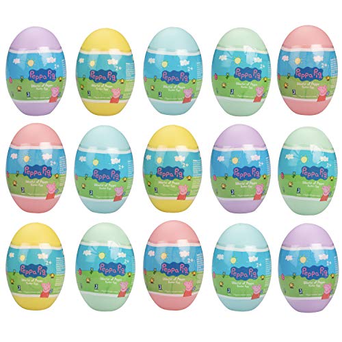 Peppa Pig Surprise Easter Egg MegaValue Pack 15 Different Mystery
