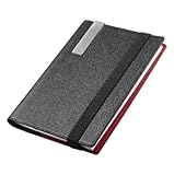 Image de TROIKA RED PEPPER – BOK42/LE – Travel folder incl. notepad DIN A5 – metal clip for receipts – 5 card inserts – elastic band fastener – imi