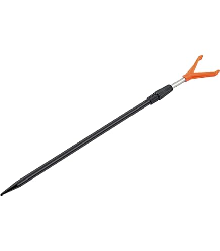 Support Canne à Pêche Télescopique Aluminium – Extensible – Pour Plage, Sable – Léger Et Stable