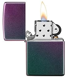 Zippo Iridescent Zippo Logo Pocket Lighter