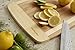 Kitchen Active Bamboo Cutting Board. Premium Natural Boards Are Best For Chopping Brie Cheese, Vegetable, Pastry Lemon, French Bread & More With Big Wood One Handed Handle (Medium 13