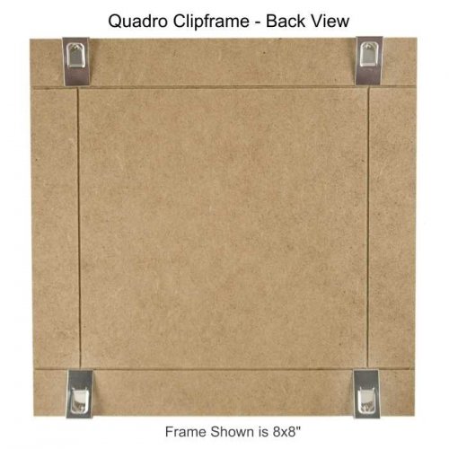 Quadro Clip Frame 8×8 inch Borderless Frame Classic Poster Collector