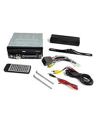 Pyle 7" Din sencillo pantalla táctil Bluetooth Receptor y cámara de respaldo (plt85btcm)