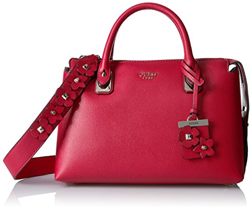 Guess liya satchel, red