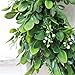 LaHomey 11-Inch Boxwood Wreath, Green Garland for Home Wedding Decoration