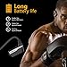 Bluetooth Headphones HiGoing Wireless Sport Earphones Running Earbuds Headsets with Mic Sweatproof HD Stereo Up to 6 Hours Play Time