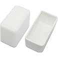 WIKTOPROK 10 Pack Strut Channel Cap, 1-5/8" x 7/8" Plastic White Short End Cap for 13/16" & 7/8" Tall Strut Channel End Cover