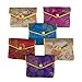 Aspire 24 Pieces Jewelry Pouch, Zipper Purse Gift Bags, Snap Closure - 4 x 3 Inch-Assorted