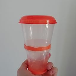 Muesli To Go –Taza para Cereales/Granola con Compartimento ...