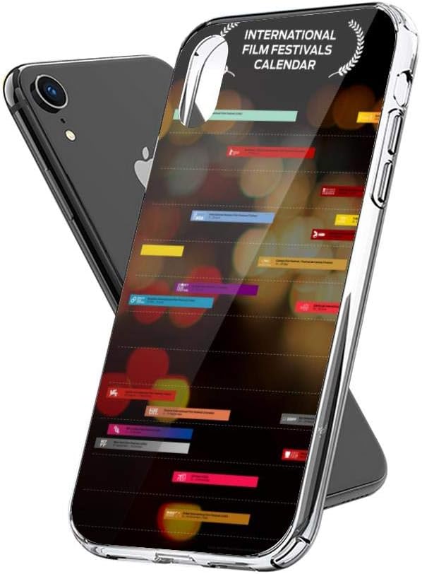 Geardurr International Film Festivals Calendar ? HQ-Quality Case Cover Compatible for iPhone (X/XS) 1232020