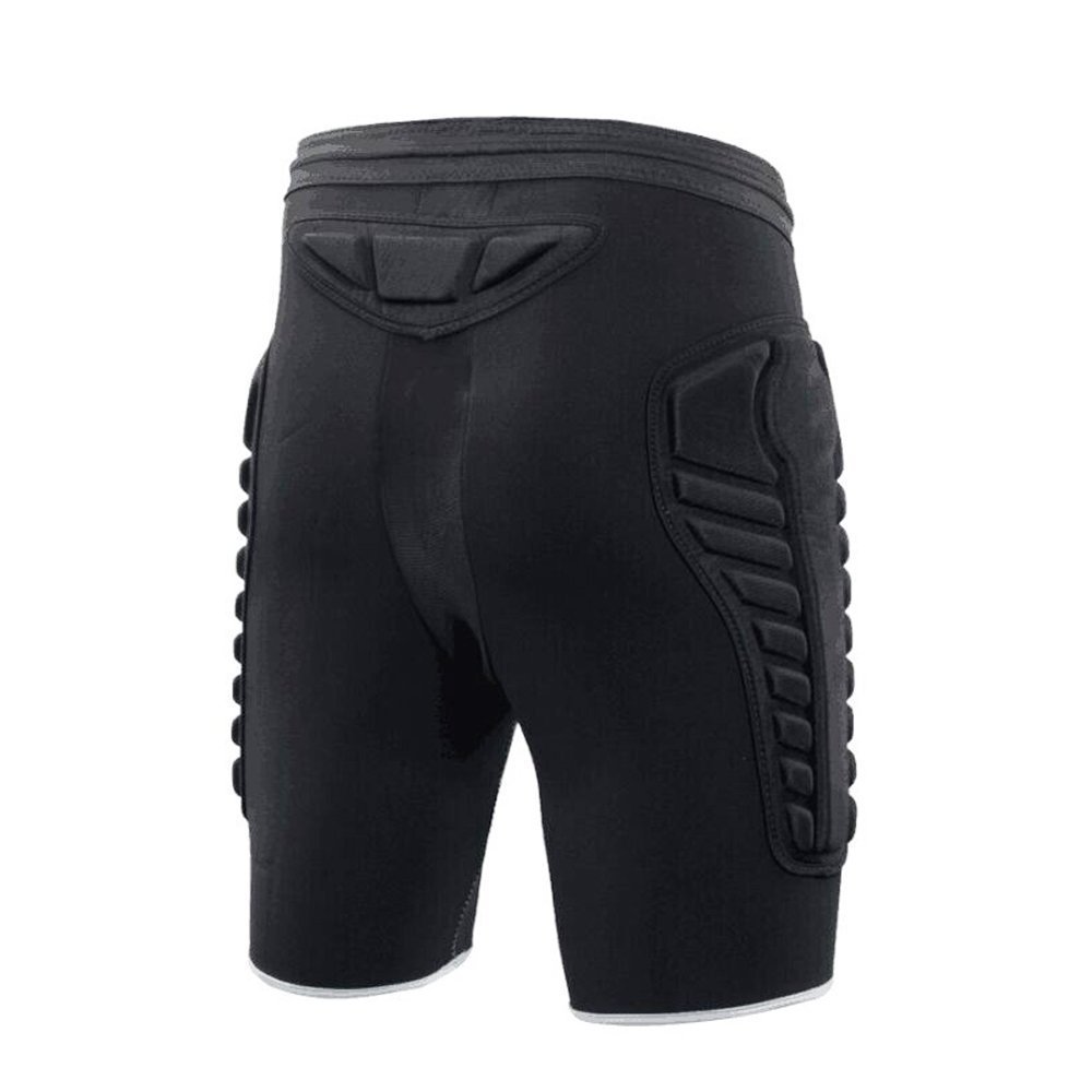 TUOY Mens TriFlex Padded Compression Shorts Protection Undershort Best